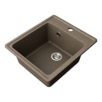 Мойкa MIXLINE ML-GMS18 СТАНДАРТ прямоугольная, терракот (307), 410*470*190мм