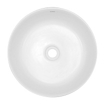 Раковина-чаша Azario 410х410х180 накладная, круглая, белый матовый