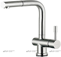 Смеситель Zorg Inox Vitis для кухонной мойки