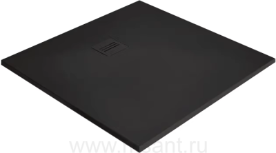 Поддон для душа Radaway Kyntos C 100x100, black