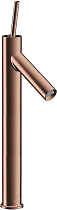 Смеситель Axor Starck 10129310 для раковины, шлифованное красное золото
