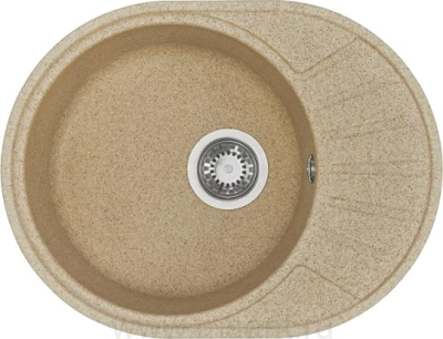 Мойка кухонная AQUATON Чезана песочная