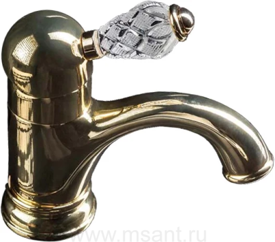 Смеситель для раковины Boheme Crystal 281-CRST
