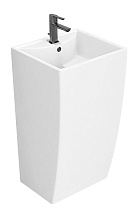 Раковина напольная Azario COMELLA 480х420х830 отдельностоящая прямоугольная, белый