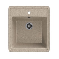 Мойкa MIXLINE ML-GMS10 СТАНДАРТ прямоугольная, песочный (302), 460*505*190мм