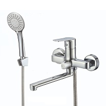 Смеситель для ванны, Helic, Milardo, HELSB02M02