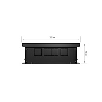 Конвектор внутрипольный Royal Thermo ATRIUM-110/300/1900-DG-U-LB