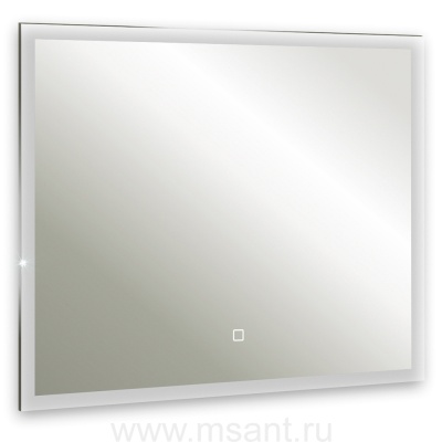 Зеркало AZARIO Гуверт 1000х800 c подсветкой и диммером, сенсор выкл