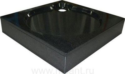 Поддон для душа GuteWetter Deluxe 100x100x16 Q черный