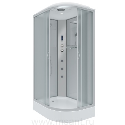 Душевая кабина Niagara Classic NG-3312-14LF (120х80х215) низкий поддон(13см),стекло матовое 