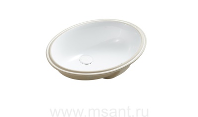 Раковина для монтажа под столешницу AQUATEK AQ0181-00, 465*385*190 мм