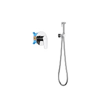 Гигиенический душ AQUATEK (смеситель + гигиеническая лейка + шланг + шланговое подсоединение ) AQ1119CR БЕТТА