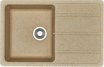Мойка кухонная AQUATON Аманда песочная