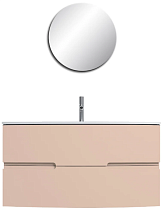 Мебель для ванной Jacob Delafon Nona 100 глянцевый телесный