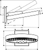 Верхний душ Hansgrohe Rainfinity 26234000