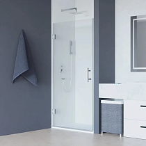 Душевая дверь в нишу RGW Hotel HO-011 800х1950 профиль хром, стекло прозрачное