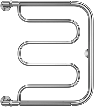 Полотенцесушитель водяной Terminus Фокстрот БШ 500x600