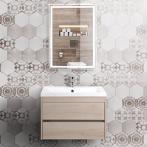 Мебель для ванной Art&Max Family 60, подвесная, Pino Bianco