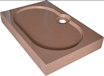 Поддон для душа GuteWetter Deluxe 120x80x16 Q терракот