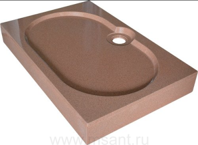 Поддон для душа GuteWetter Deluxe 120x80x16 Q терракот