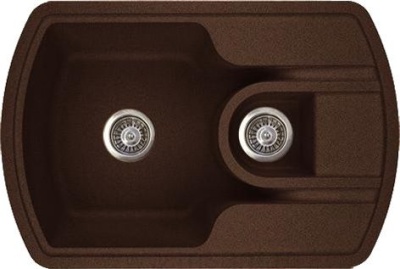 Мойка кухонная Florentina Нире 760К мокко