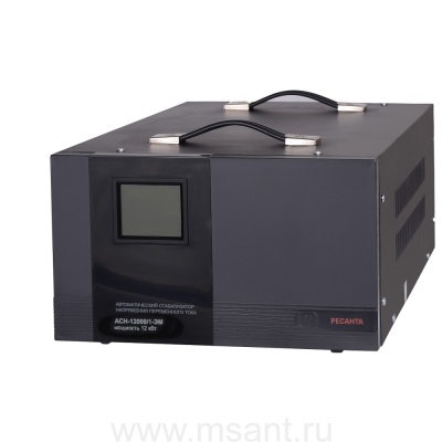 Стабилизатор напряжения РЕСАНТА АСН-12000/1-ЭМ
