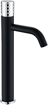 Смеситель для раковины Boheme Stick 122-BCR black diamond chrome