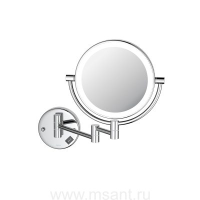 Зеркало косметическое настенное с подсветкой 5х Aquatek AQ4912CR 