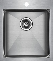 Мойка кухонная Paulmark Neckar PM804551-BS брашированная нержавеющая сталь