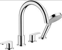 Смеситель Hansgrohe Vernis Blend 71456000 на борт ванны, хром