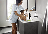 Дозатор Hansgrohe AddStoris 41745670 матовый черный