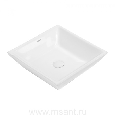 Раковина накладная ABBER Rechteck AC2214 белая