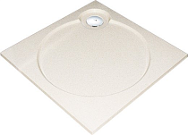 Поддон для душа GuteWetter Deluxe 100x100x4 Q бежевый