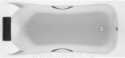 Акриловая ванна Roca BeCool ZRU9302782 180x80см