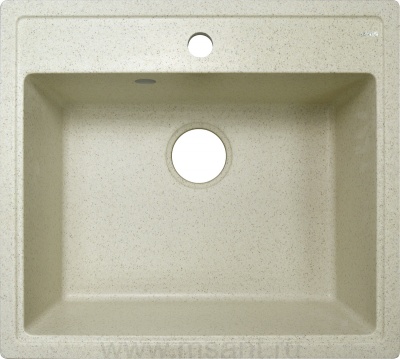 Кухонная мойка AZARIO Litos 570x505x200 искусственный мрамор, цвет Бежевый (CS00078324)