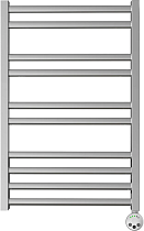 Полотенцесушитель электрический Lemark Melange П10 50x80