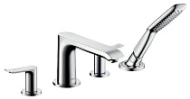 Смеситель Hansgrohe Metris 31442000 на борт ванны