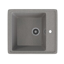 Мойкa MIXLINE ML-GMS10 СТАНДАРТ прямоугольная, темно-серый (309), 460*505*190мм