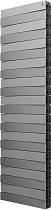 Радиатор биметаллический Royal Thermo Piano Forte Tower silver satin 22 секции, серебро