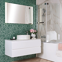 Мебель для ванной Jacob Delafon Madeleine 100 белый блестящий с подсветкой