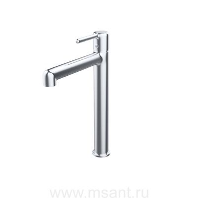 Cмеситель для настольного умывальника, хром, Aiger, IDDIS, AIGSB01i01