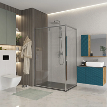 Душевой уголок Niagara Nova NG-63-11A-A70 110x70, прямоугольный, хром
