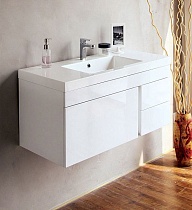 Тумба для комплекта BelBagno Luce 80 bianco lucido