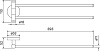 Полотенцедержатель IDDIS Sena SENSS20i49 двойной