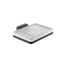 Мыльница Aquatek, матовый черный AQ4303MB ЛИБРА