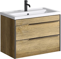 Тумба для комплекта Aqwella Fargo 100 дуб балтийский