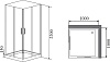 Душевая кабина Timo Nura H-516 (100*100*220)