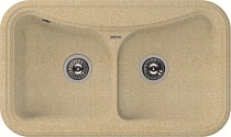 Мойка кухонная Florentina Крит 860 бежевый
