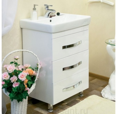 Тумба Sanflor Одри 60/2 раковина Тигода 60/Q60