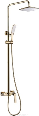 Душевая стойка Boheme Venturo 388 золото